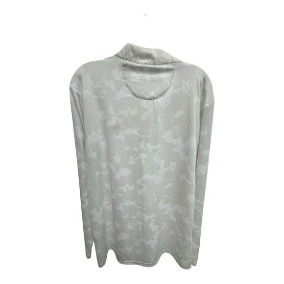 NWT Horn Legend Performance Quarter Zip Snow Camo XL Pull Over Shirt Golf Active - Picture 7 of 8